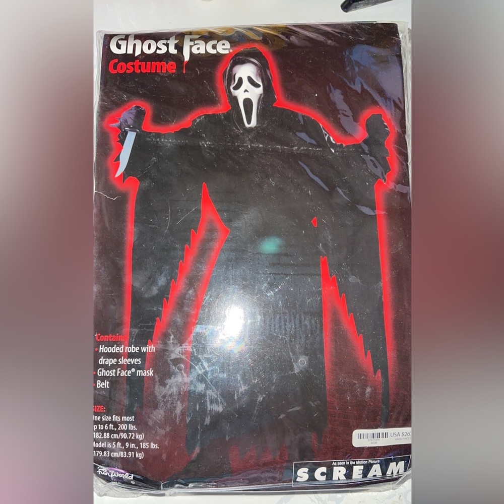 Ghost Face Costume